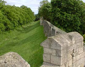 York wall and Moat