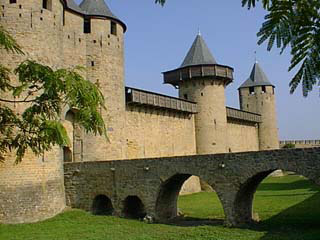 Castle within the city walls