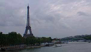 Eiffel Tower and the Seine