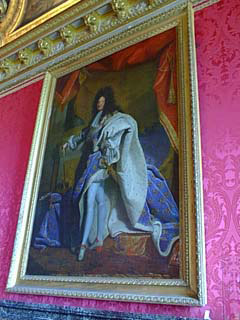 Famous painting of Louis XIV