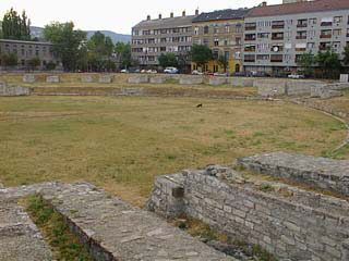 Amphitheatre and Apartment Blocks