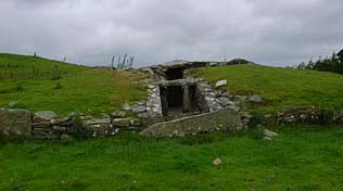 Entrance to the opened site at Loughcrew