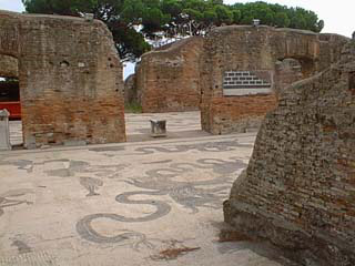 Baths at Ostia Antica
