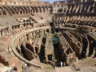 Amphitheatre inside