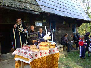 Priest at All Saints day