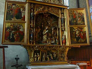 Gothic altar